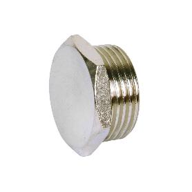 TAPON HEX. ROSCA MACHO R-1   CAJA 5 UNID.