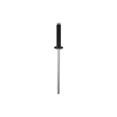 REMACHE ALUMINIO NORMAL NEGRO 4.8 X 18 MM   CAJA 500 UNID.