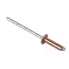 REMACHE COBRE ACERO 4 X 16 MM   CAJA 500 UNID.