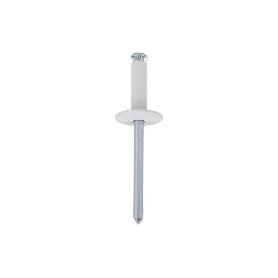 REMACHE FLOR CABEZA ANCHA BLANCO 4,8 X 20 MM   CAJA 250 UNID.