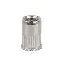 TUERCAS REMACHABLES RANURADAS CABEZA REDUCIDA INOX A-2 M4   CAJA 1000 UNID.