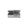 TUERCAS REMACHABLES RANURADAS CABEZA REDUCIDA INOX A-2 M6   CAJA 500 UNID.