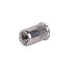 TUERCAS REMACHABLES RANURADAS CABEZA REDUCIDA INOX A-2 M8   CAJA 250 UNID.