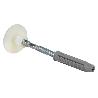 SET DE 2 PCS. PARA LAVABO 8 X 100 MM TUERCA DE NYLON