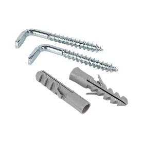 SET DE 2 PCS. TACO Y ALCAYATA PARA TERMO Y CALENTADOR 10 X 75 MM