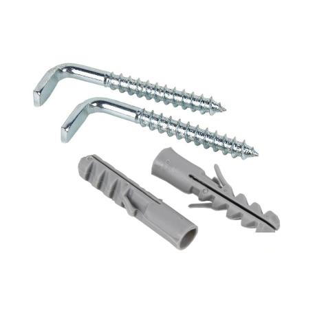 SET DE 2 PCS. TACO Y ALCAYATA PARA TERMO Y CALENTADOR 10 X 75 MM