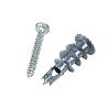 TACO ZAMAK 13X32 PARA PLACAS C/TORNILLO 4,2X32   CAJA 100 UNID.