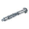 ANCLAJE METÁLICO PARA MATERIALES HUECOS MÁX. 33 MM TORNILLO M4 X 53 MM Ø8 MM   CAJA 100 UNID.
