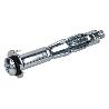 ANCLAJE METÁLICO PARA MATERIALES HUECOS MÁX. 33 MM TORNILLO M4 X 53 MM Ø8 MM VENTA UNITARIA