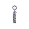ANCLAJE ZAMAK HPM M8 X 50 CON ARGOLLA   CAJA 50 UNID.