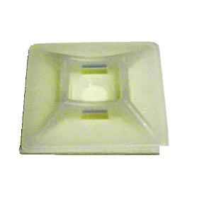 BASE ADHESIVA BRIDAS 25X25   CAJA 100 UNID.