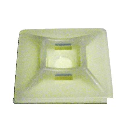 BASE ADHESIVA BRIDAS 12X12   CAJA 100 UNID.