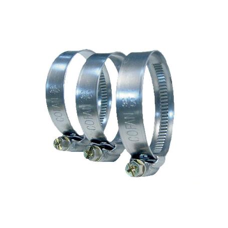 ABRAZADERA METÁLICA BANDA 12MM 140-160   CAJA 25 UNID.