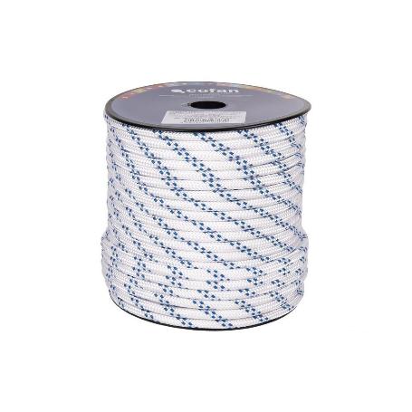 CUERDA TRENZADA POLI 8MM 50 MTS
