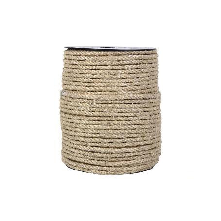 CUERDA SISAL 4 CABOS 10 MM 50 MTS NATURAL