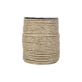 CUERDA SISAL 4 CABOS 16 MM 25 MTS NATURAL