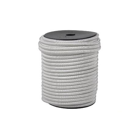 CUERDA ELASTICA (LÁTEX 1ª) 6MM 100 M. BCO