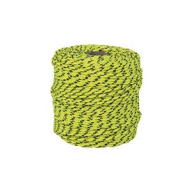 CORDÓN TRENZADO HIPPIE AMARILLO/NEGRO 3 MM X 100 M