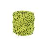 CORDÓN TRENZADO HIPPIE AMARILLO/NEGRO 3MM X 25 M