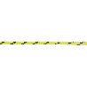 CORDÓN TRENZADO HIPPIE AMARILLO/NEGRO 3MM X 25 M