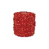 CORDÓN TRENZADO HIPPIE ROJO/AMARILLO 3MM X 25 M