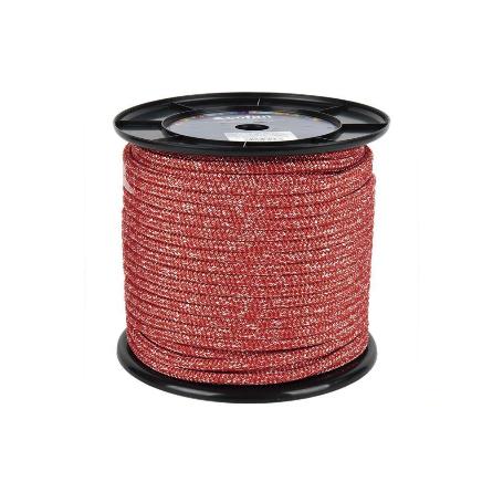 CARRETE DRIZA NÁUTICA 12 MM 100 M ROJO