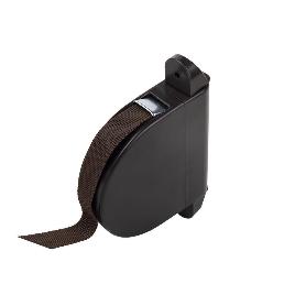 RECOGEDOR ABATIBLE PERSIANA MARRÓN 6MX14 MM