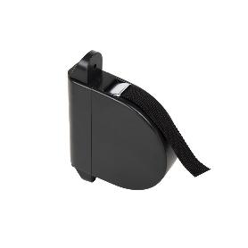 RECOGEDOR ABATIBLE PERSIANA NEGRO 6MX14 MM