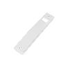 EMBELLECEDOR BLANCO RECOGEDOR PERSIANA 20 MM   CAJA 20 UNID.