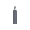 TOPE PERSIANA 60 MM GRIS CON TORNILLO M-6   CAJA 20 UNID.