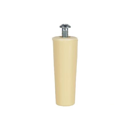 TOPE PERSIANA 60 MM MARFIL CON TORNILLO M-6   CAJA 20 UNID.