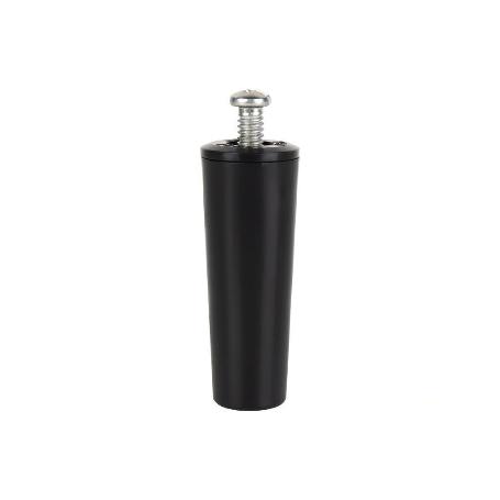 TOPE PERSIANA 60 MM NEGRO CON TORNILLO M-6   CAJA 20 UNID.