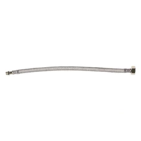 CONEXIÓN FLEXIBLE INOX M10X1 - H3/8 35 CM.