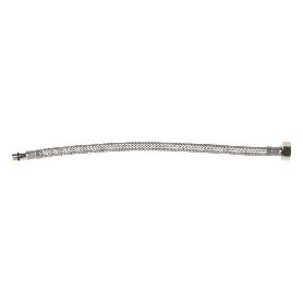 CONEXIÓN FLEXIBLE INOX M10X1 - H1/2 35 CM.