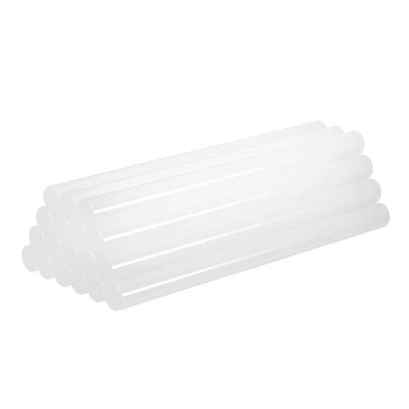 COLA TERMOFUSIBLE TRANSPARENTE BARRAS Ø7 X 185 MM  20 UDS