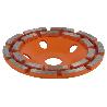 CORONA DOBLE PISTA MAMPOSTERIA 125MM - H22,2