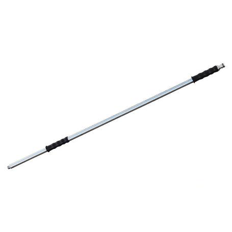 BARRA METAL CEPILLO LAVACOCHES+ENCHUFE RÁPIDO 180CM.