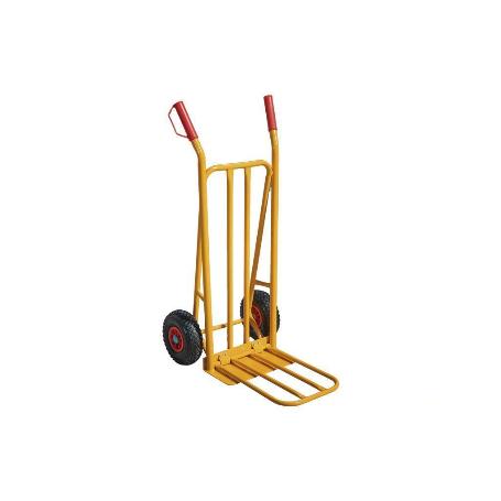 CARRETILLA ALMACÉN PALA ANCHA PLEGABLE 1160X510X780 MM