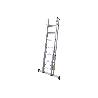 ESCALERA ALUMINIO DOBLE 11 PELDAÑOS 3,00 + 3,00 M