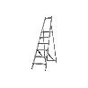 ESCALERA ALUMINIO SOLDADA 7 PELDAÑOS - REFORZADA