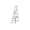 ESCALERA ALUMINIO SOLDADA 9 PELDAÑOS - REFORZADA