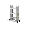 ESCALERA MULTIUSOS ALUMINIO 4 X 3 PELDAÑOS Y 3,25 M