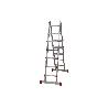 ESCALERA ALUMINIO MULTIPOSICIÓN 4 X 4 PELDAÑOS Y 3,83 M