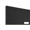 PANEL DE HERRAMIENTAS ANTRACITA CON 8 GANCHOS L-900 MM