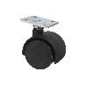 RUEDA PLASTIC Ø40MM PLACA VENTA UNITARIA