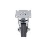 RUEDA GOMA/GRIS PLACA Ø50X18MM VENTA UNITARIA
