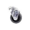 RUEDA GOMA/GRIS PASANTE Ø40X18MM   CAJA 4 UNID.