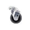 RUEDA GOMA/GRIS PASANTE Ø40X18MM   CAJA 4 UNID.