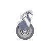 RUEDA GOMA/GRIS PASANTE Ø50X18MM   CAJA 4 UNID.