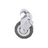 RUEDA GOMA/GRIS PASANTE Ø65X21MM   CAJA 2 UNID.